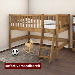 Dahlhaus Spielbett Noah B – Modell 1 – Kiefer gelaugt & geölt, 90x190cm Dahlhaus