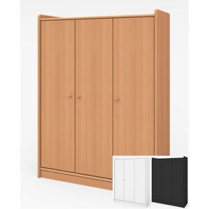 Dahlhaus Kleiderschrank Laura 3 trg. – Massivholz Buche Dahlhaus