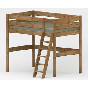 Dahlhaus Hochbett 120 x 200 cm Stockholm 2 – Massive Kiefer & Buche Dahlhaus