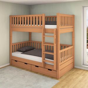 Etagenbett Noah, Dahlhaus – Massivholz Buche Dahlhaus