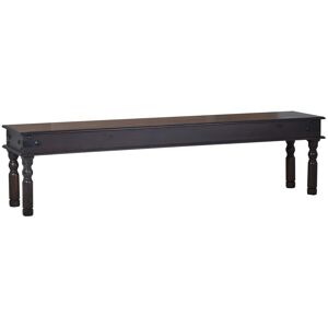 MiaMöbel Bank Colombo 180cm Massivholz Pinie Kolonialstil Indien Indisch MiaMöbel