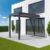 fensterversand.com Pergola 2×3 m, Anbaupergola aus Aluminium, 2 Pfosten, Anthrazitgrau RAL 7016, 2000×3000 mm oder nach Maß fensterversand.com