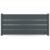 GARDENGATE Zaun, Aluminium, Anthrazit, Modell Düsseldorf, flexible Befestigungssysteme, Zaunelement individuell konfigurierbar GARDENGATE