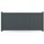 GARDENGATE Zaun, Aluminium, Anthrazit, Modell Dresden, flexible Befestigungssysteme, Zaunelement individuell konfigurierbar GARDENGATE