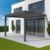 fensterversand.com Pergola Grau, Anbaupergola, Aluminium, Lamellendach, Anthrazitgrau Metallic Feinstruktur, 1000×1600 mm oder nach Maß fensterversand.com