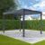 fensterversand.com Freistehende Pergola elektrisch, motorisiertes Lamellendach, Aluminium, Gestell Anthrazit, 1000×1600 mm, individuell konfigurieren fensterversand.com
