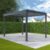 fensterversand.com Pergola freistehend, Aluminium, mit Lamellendach, Anthrazitgrau RAL 7016, 4 Pfosten, individuell konfigurieren fensterversand.com