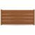 GARDENGATE Zaun, Aluminium, Holzoptik Braun, Golden Oak Dekor, Modell Düsseldorf, flexible Befestigungssysteme, Zaunelement individuell konfigurierbar GARDENGATE
