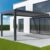 fensterversand.com Pergola 3×5 m, elektrisch, mit Motor, Anbaupergola aus Aluminium, Anthrazitgrau RAL 7016, 3000×5000 mm fensterversand.com