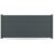 GARDENGATE Zaun, Aluminium, Anthrazit, Modell Mannheim, flexible Befestigungssysteme, Zaunelement individuell konfigurierbar GARDENGATE