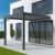 fensterversand.com Pergola 4×4 m, elektrisch, mit Motor, Anbaupergola aus Aluminium, Anthrazitgrau RAL 7016, 4000×4000 mm fensterversand.com