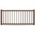 GARDENGATE Zaun, Aluminium, Holzoptik Braun, Eiche dunkel Dekor, Modell Cottbus, flexible Befestigungssysteme, Zaunelement individuell konfigurierbar GARDENGATE