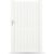 GARDENGATE Gartentor, Weiß RAL 9016, Einzeltor, Modell Bremen, Aluminium, Weiß, flexible Befestigungssysteme, individuell konfigurierbar GARDENGATE