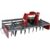 AgriEuro TOP-LINE Kreiselegge RH190 – Arbeitsbreite 190 cm – 18 Zinken – mittelschwere Reihe – Käfigwalze AgriEuro TOP-LINE