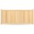 GARDENGATE Zaun, Aluminium, Holzoptik, Eiche Hell Dekor, Modell Mönchengladbach, flexible Befestigungssysteme, Zaunelement individuell konfigurierbar GARDENGATE