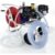 AgriEuro TOP-LINE Kit Motorsprühpumpe Comet APS 41  Honda Motor GP 160 mit Wagen AgriEuro TOP-LINE